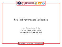 Performance Verification