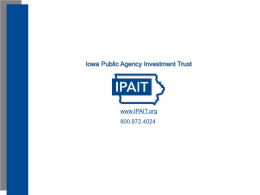 IPAIT Overview