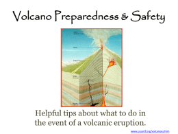 Volcano Preparedness & Safety