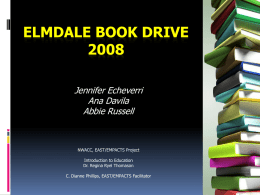 Elmdale Book Drive