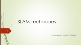 SLAM Techniques (Robotics)