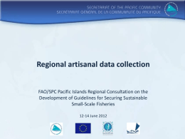 08 Artisanal tuna fisheries data collection
