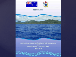 11. National plans and policies JNAP and  NSDP