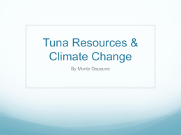 7. Tuna and Climate Change
