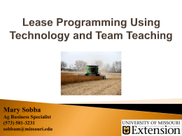 Lease PowerPoint