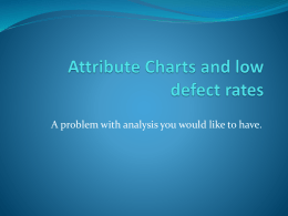 Attribute Charts and low defect rates.pptx