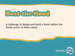 Download: Beat the Flood powerpoint #52193