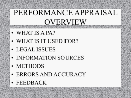 Performance Appraisal Slides for HRM.ppt