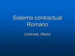 Sistema contractual Romano.ppt