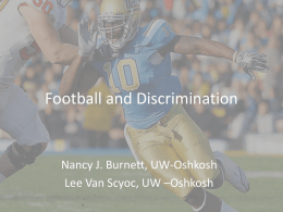 Football and Discrimination