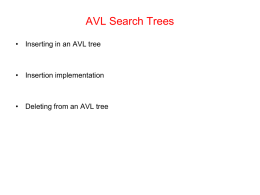 AVL Trees II