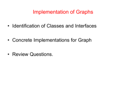 Graph Implementation