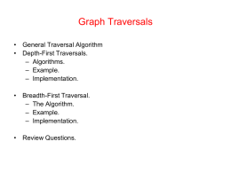 Graphs (Traversals)