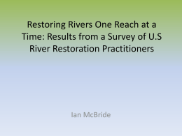 Restoration Project Evaluation (*.pptx)