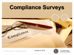 NAVPA 2015 Compliance Suveys PPT