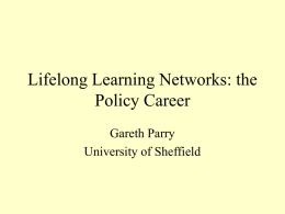 1. National Seminar Lifelong Learning Networks 2006. (MSPowerPoint 27KB)