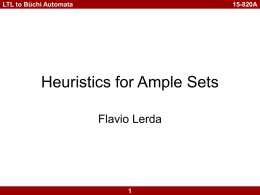 Heuristics for Ample Sets