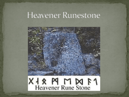 Heavener Runestone