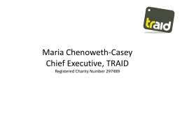 Maria Chenoweth-Casey's Presentation