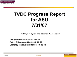 UNM TVDC ASU-_7-31-2007 Slides Minutes_Final