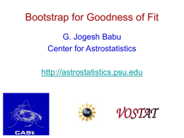 Bootstrap for Goodness of fit
