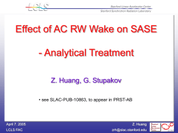 Effect of AC Resistive Wall on SASE Analytic Treatment