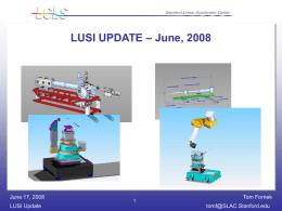 LUSI Overview