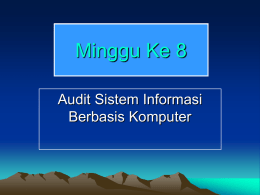 Pertemuan ke-8