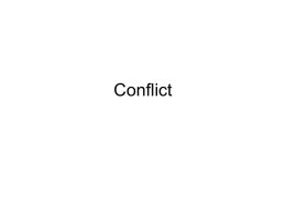 Conflict Powerpoint