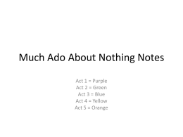 Much Ado About Nothing Notes-0.pptx