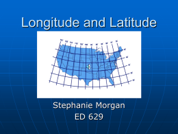 powerpoint latitude and longitude