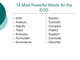 EOG Power Words