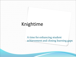Knightime PowerPoint