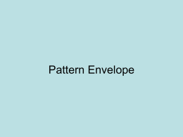 Pattern Envelope