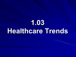 Health Care Trends