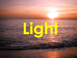 Light Webquest
