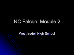 NC FALCON Module 2