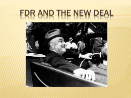 FDR the New Deal powerpoint