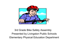 Bike Safety Powerpoint Presentation