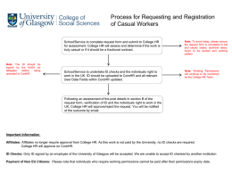 Flowchart - Process at College Level