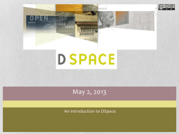 Module 3 - Structure of DSpace.ppt
