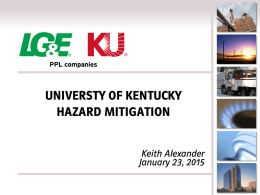 LGE KU Hazard Mitigation Presentation
