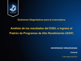 Presentaci&oacute;n del EGEL en la Cd. de Veracruz 05/03/2012