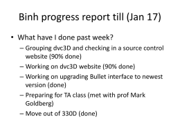 Binh report