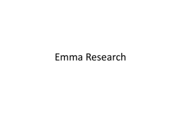 Emma report