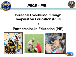 PECE Program PowerPoint