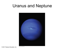 Neptune and Uranus