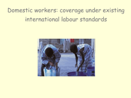 Ms. Landuyt, Domestic Workers