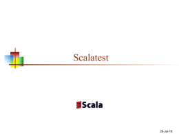 Scalatest