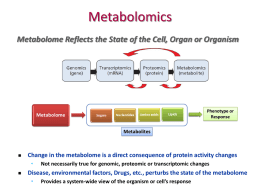 Introduction to NMR Metabolomics